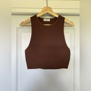 Babaton sculpt knit racerback